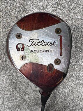 Vintage Titleist Acushnet Golf Club 1 Wood Driver RH Steel Shaft